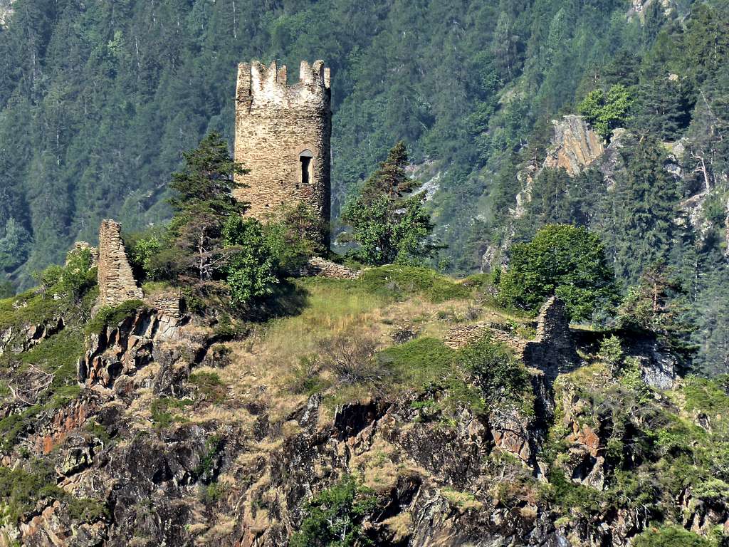 Ruines of Montmayeur castle