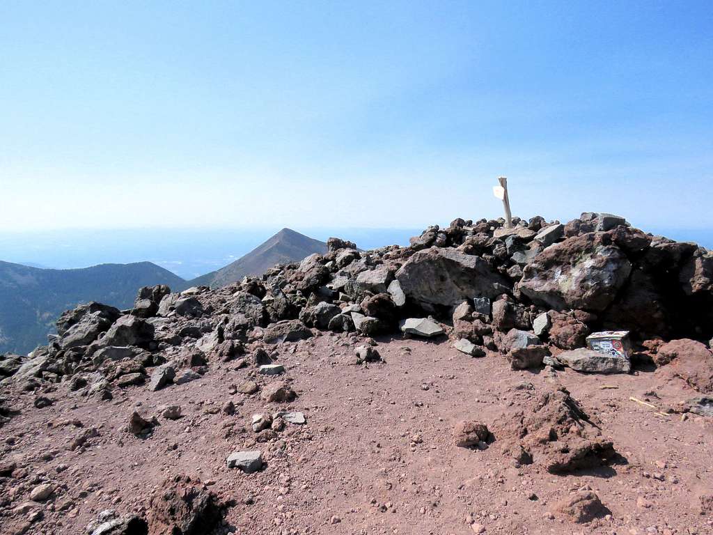 Agassiz Peak, looking south