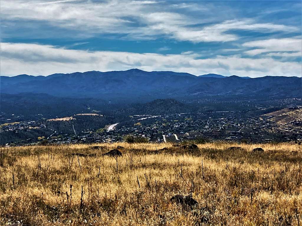View to Mount Union and the Bradshaw Range from Glassford Hill