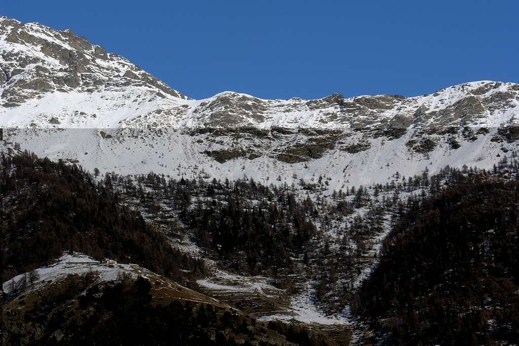 Little unknown ... Becchi di Fana - Passo Alto - Cornet Pass between Northern & Southern Summits