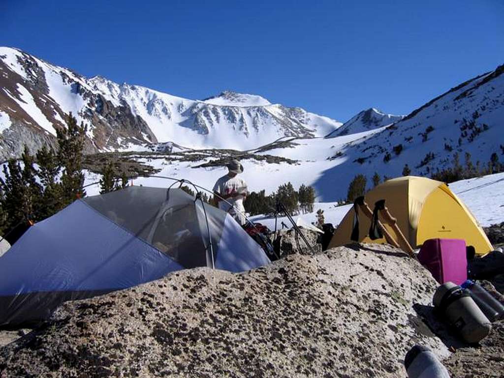 Mount Morgan from our campsite