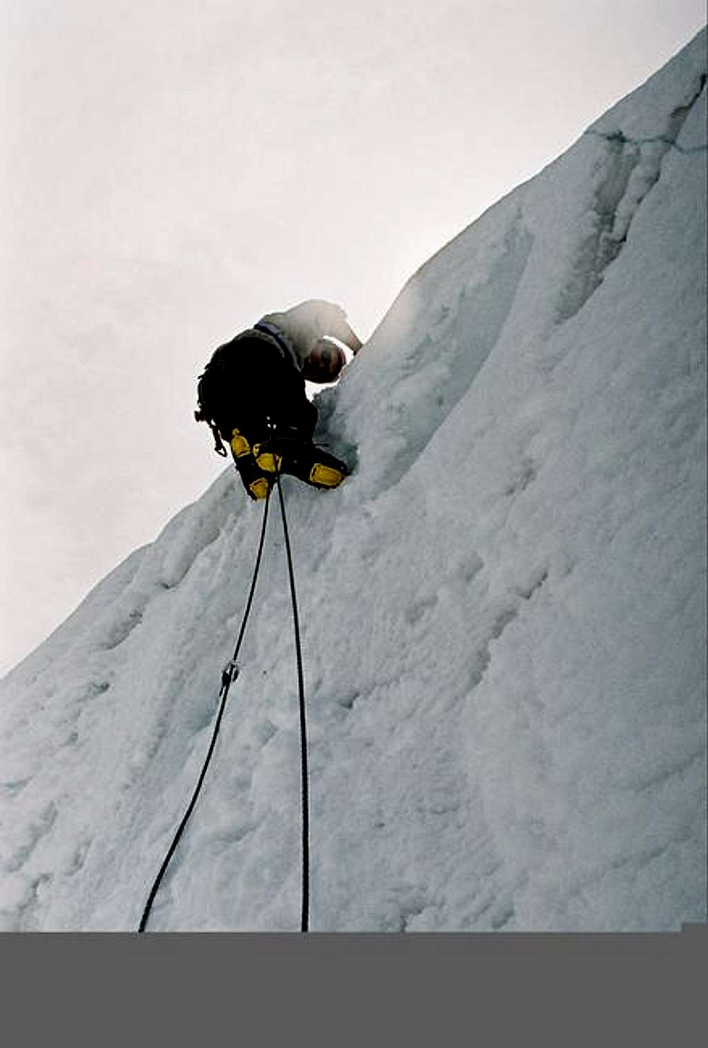 Nick tooling up 30 foot pitch...