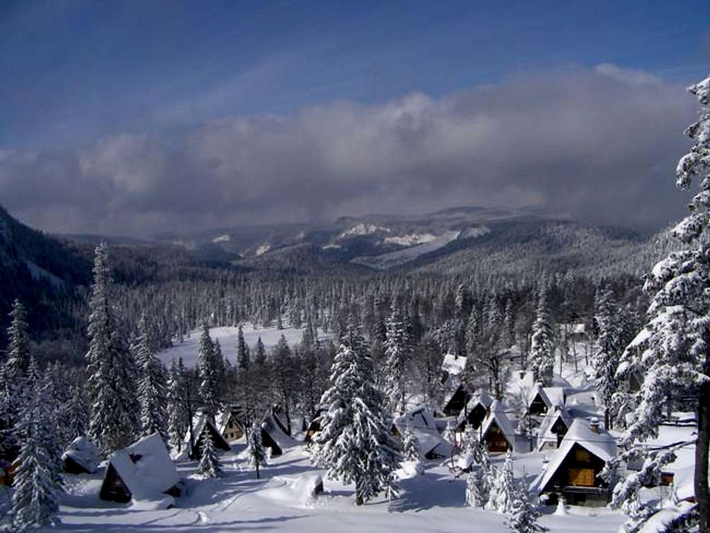 View from Jahorina.