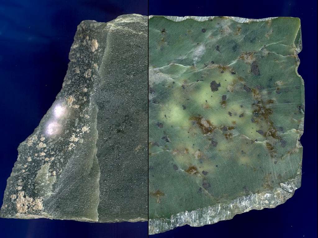 Ślęża minerals 36 – Nephrite plates…