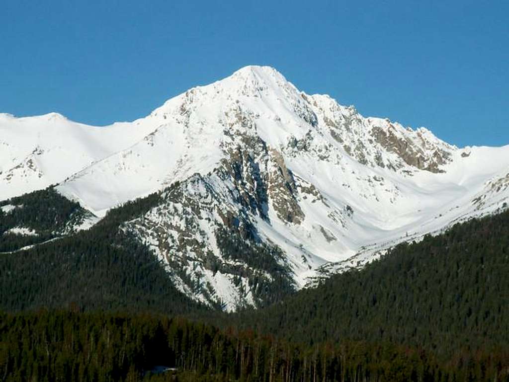 Kent Peak from the North Fork...