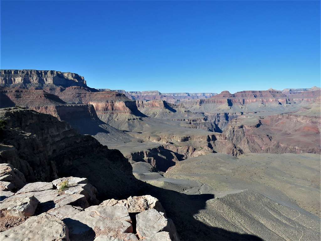 Looking west from Skeleton Point