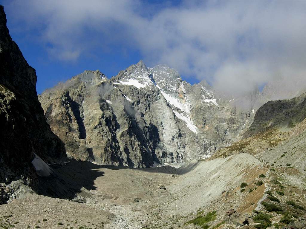 The Pelvoux, en route to Glacier Blanc