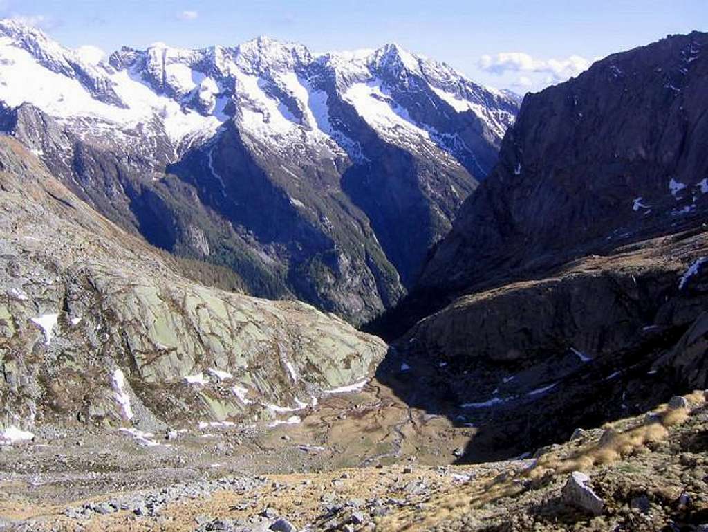 The upper Val di Zocca.