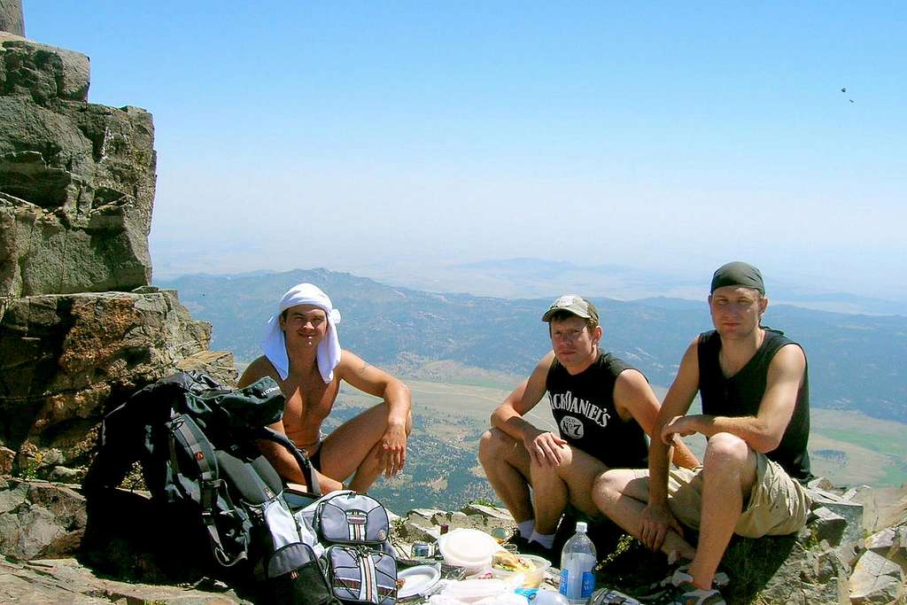 Climbers From Ukraine on Laramie Peak
