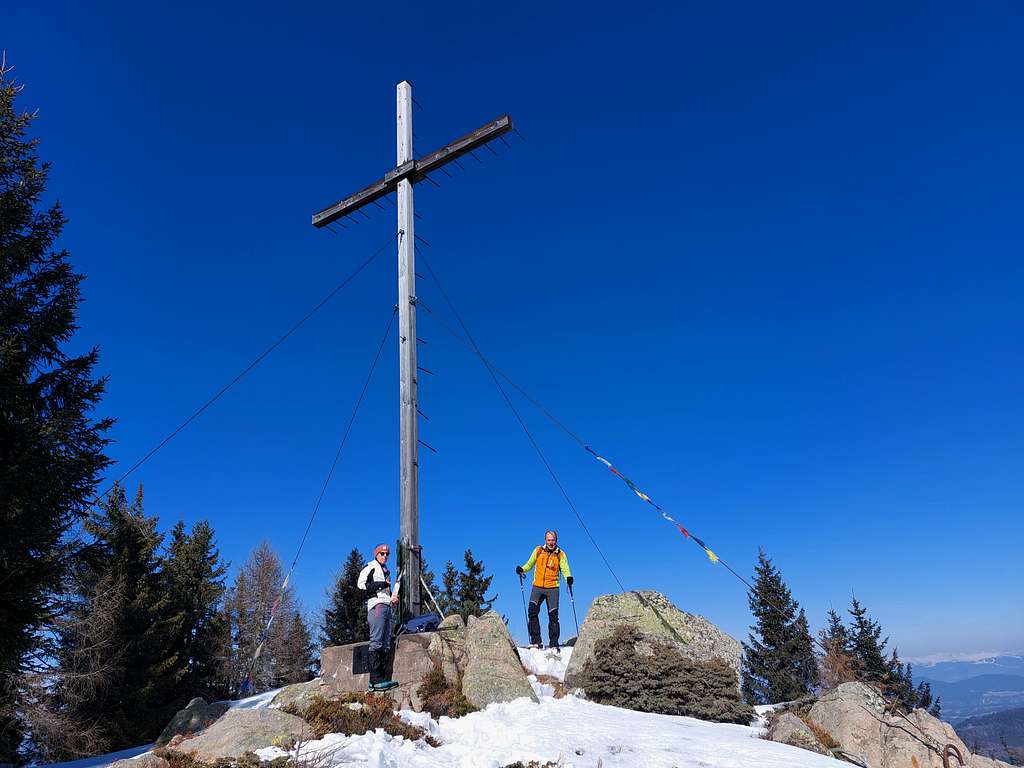 Summit of Trudner Horn Monte Corno