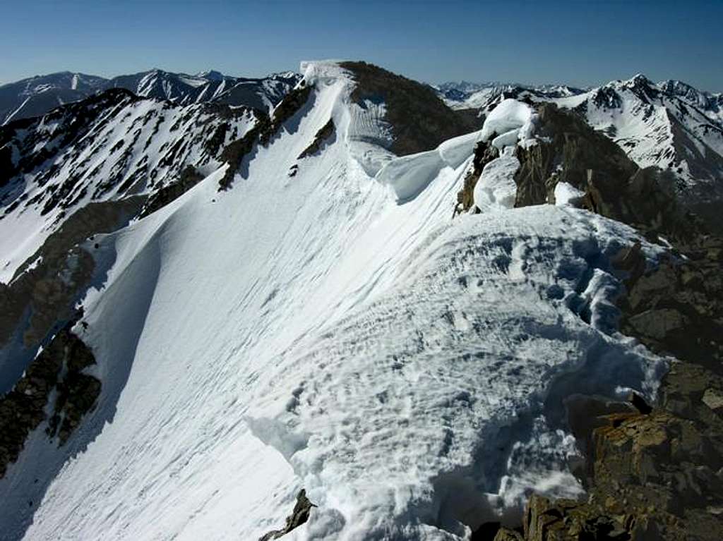 The southeast ridge of Mount...