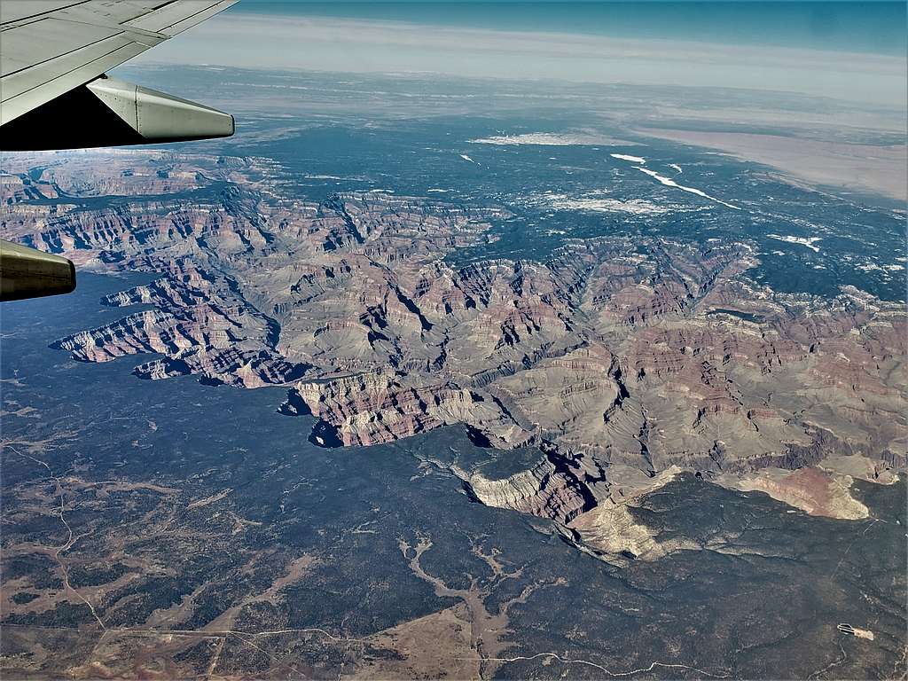 Grand Canyon, Pima Point & Hermit’s Rest on the right