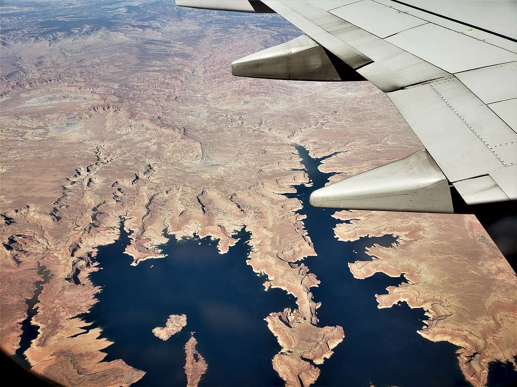 Padre and Last Chance Bay plus Kane Peninsula, Lake Powell