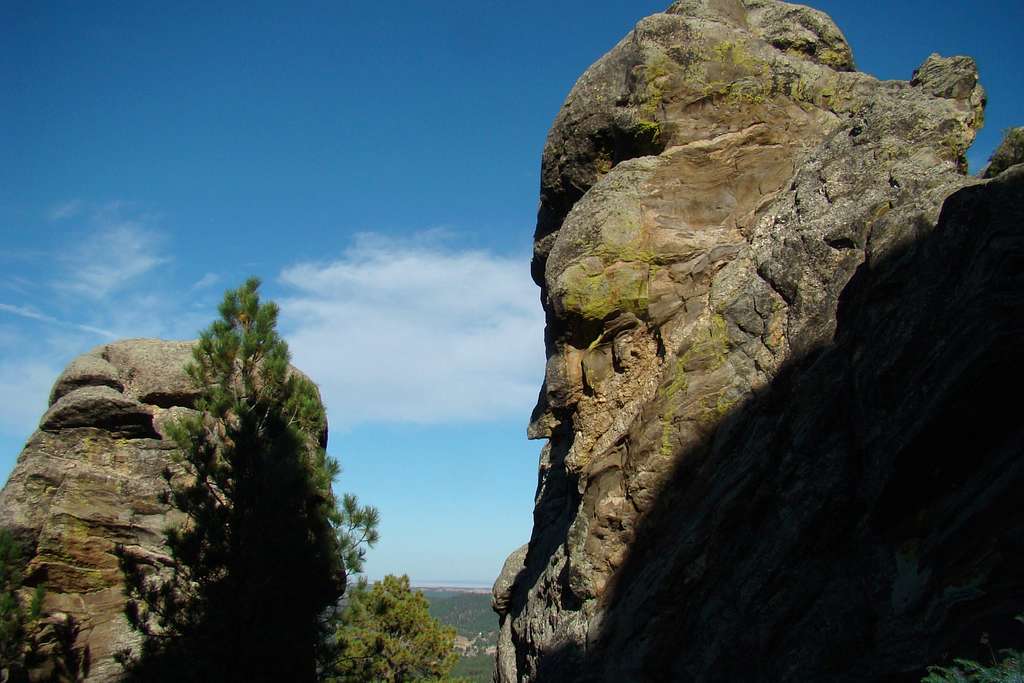Rock Formation on Upper North Side of Doane Mountain