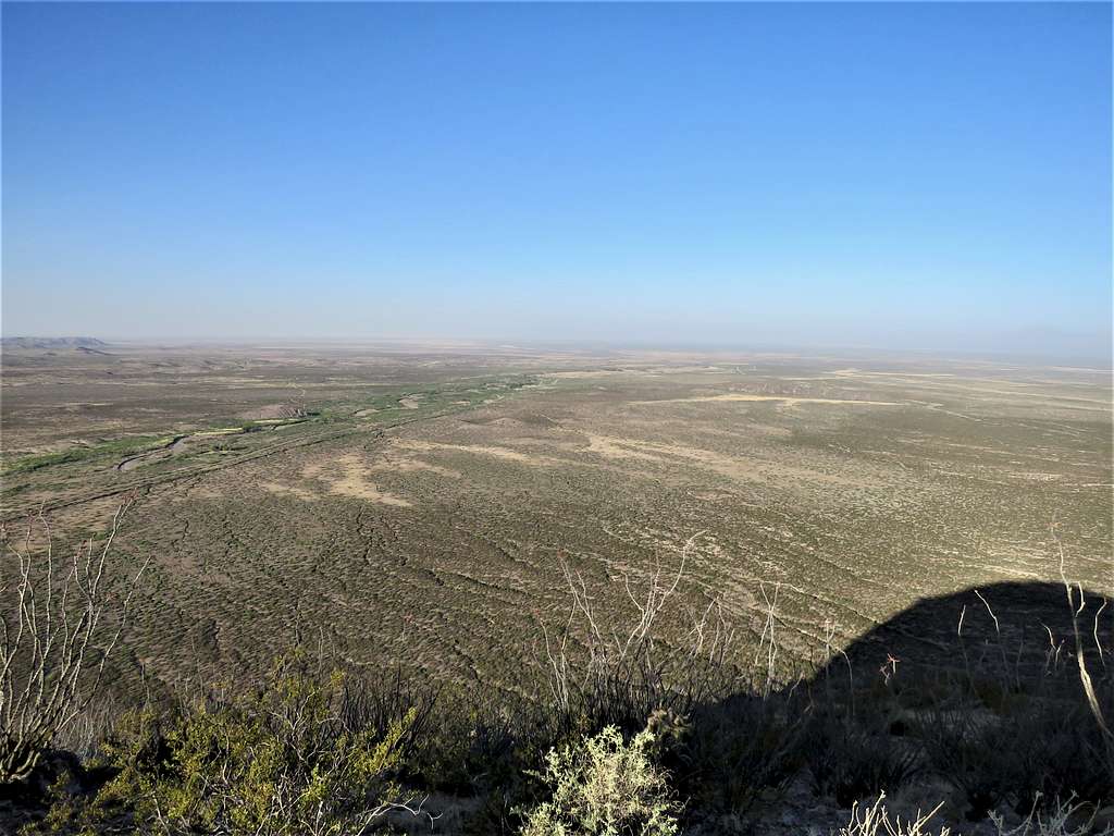 Plains from the summit of Point 6135 ft