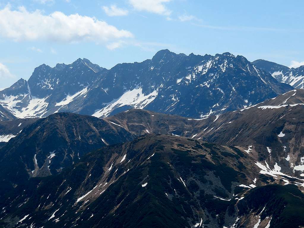 Grań Hrubego - Hruby ridge
