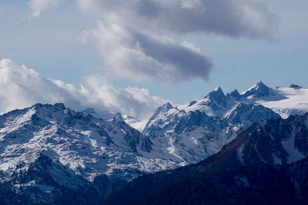 Looking out from Hurricane Ridge Resort