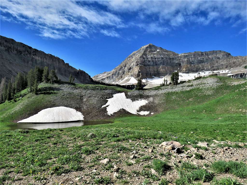 Mount Timpanogos and Timpanogos Basin