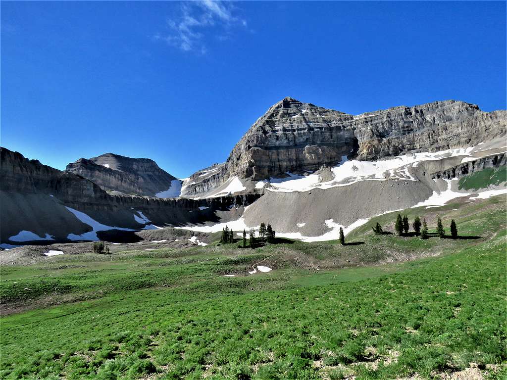 Mount Timpanogos and South Timpanogos