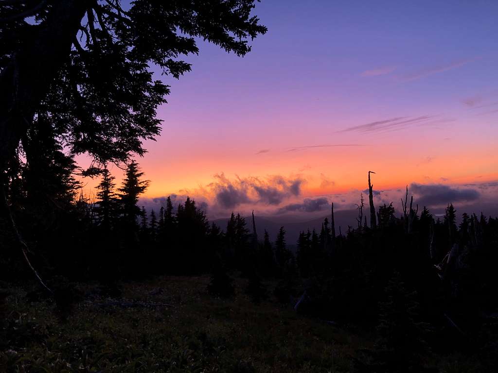 Sunset on Mt. Hood.