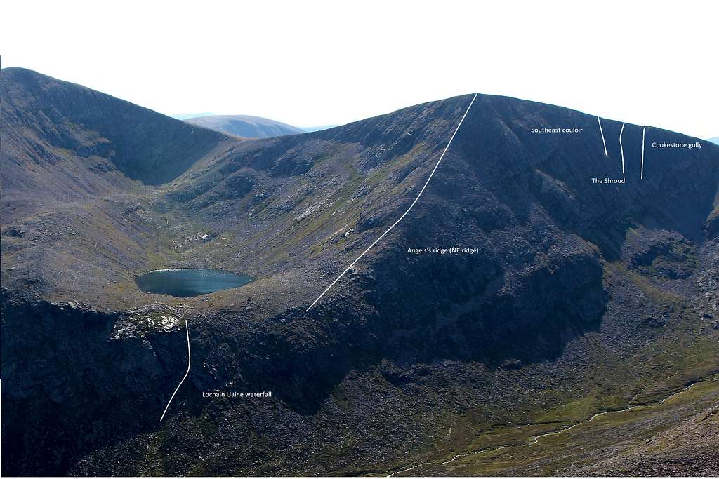 Sgor an Lochain Uaine (1258m)