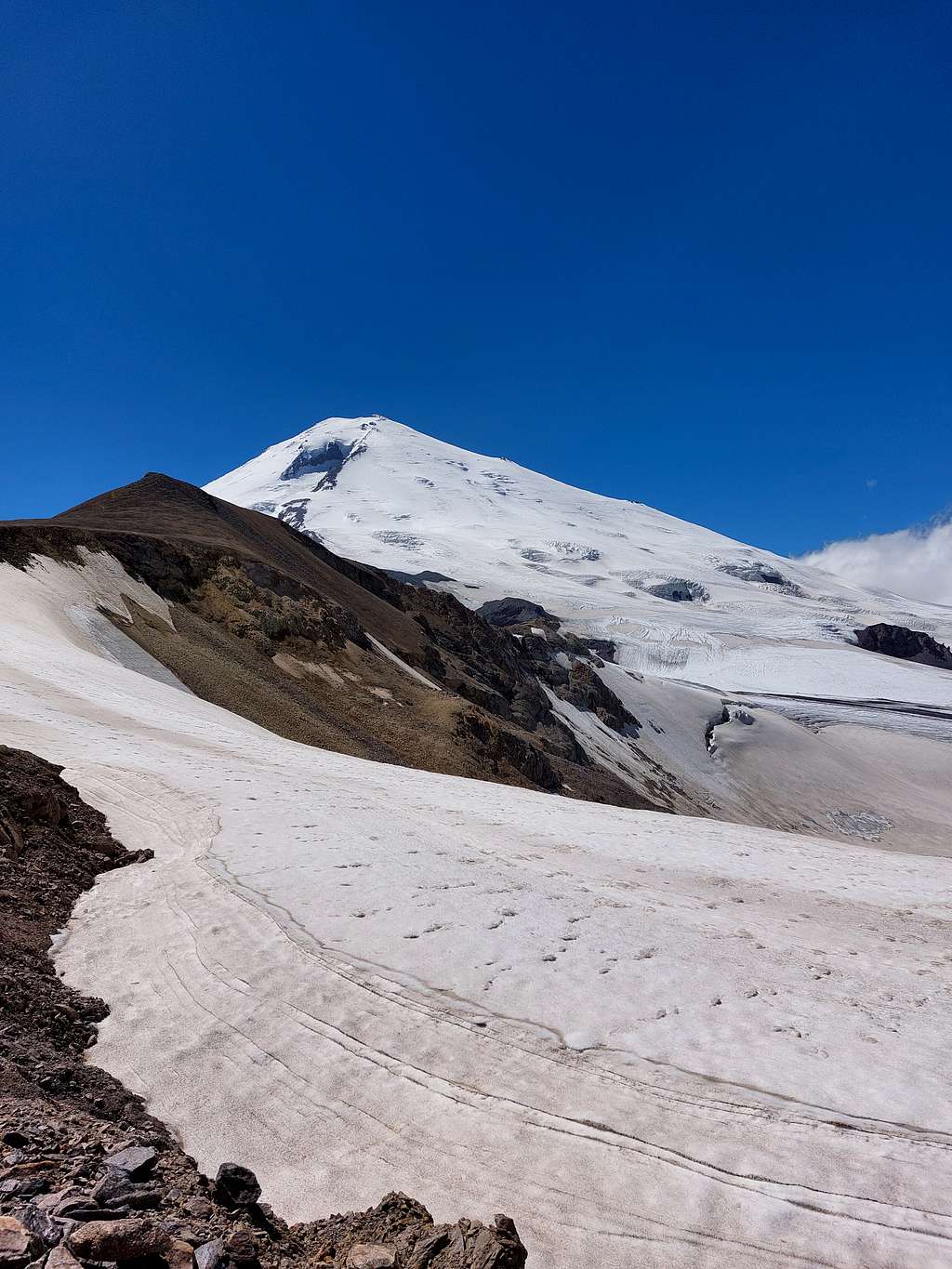Mt.Elbrus from Irikchat pass