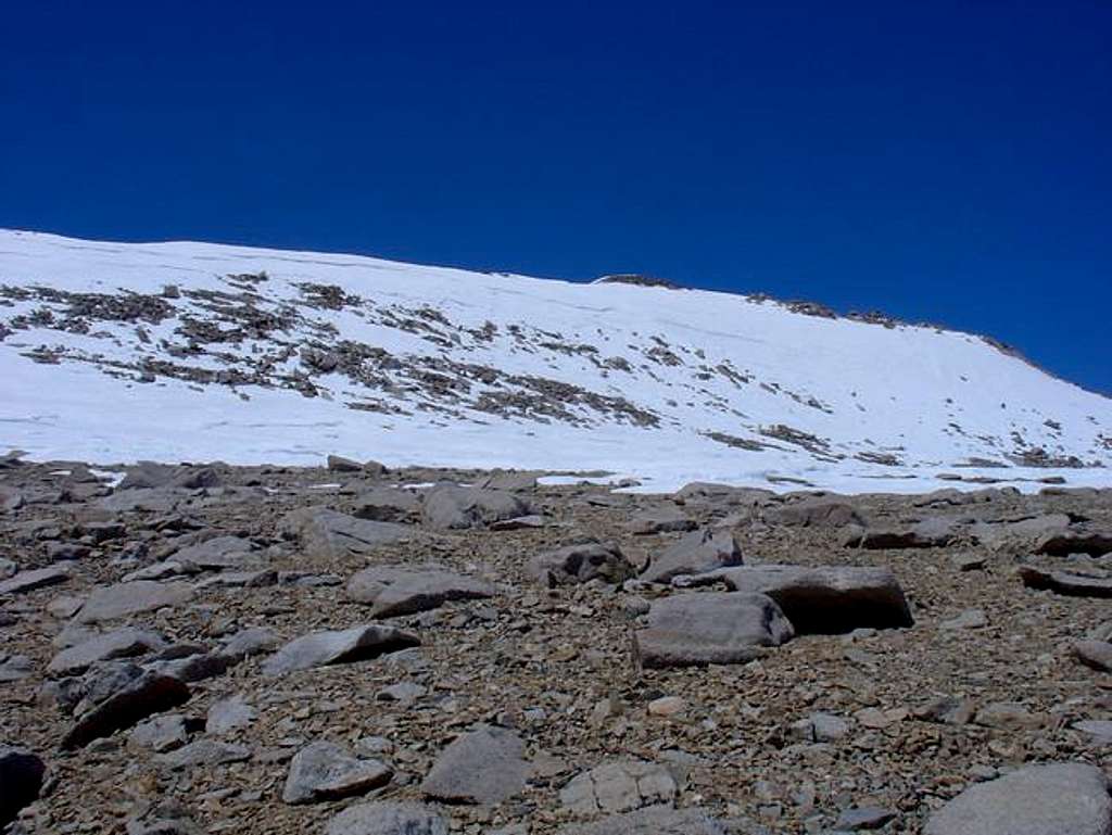 view of the summit from the...