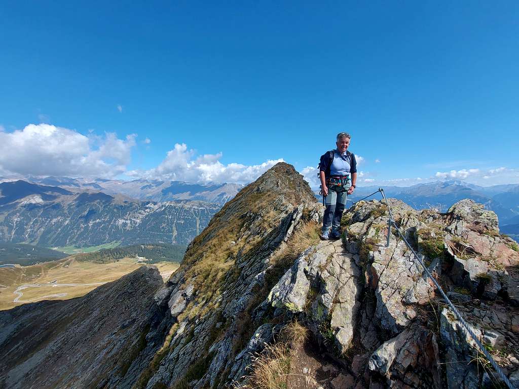 Jaufenspitz final ridge : Photos, Diagrams & Topos : SummitPost