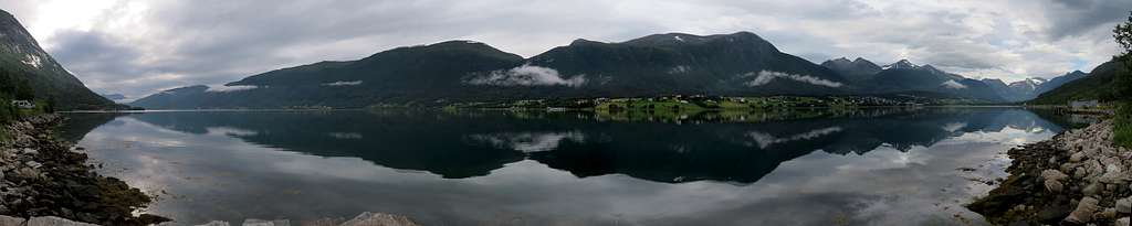 Romsdalfjord panorama