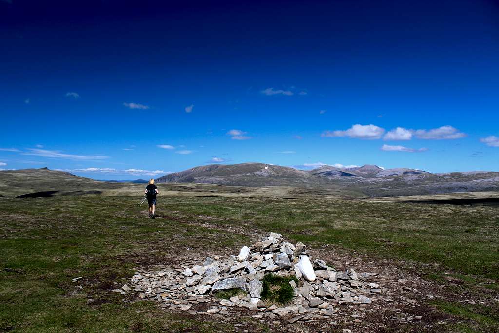 Mullach Clach a' Blair (1019m), Cairngorms, Scotland.