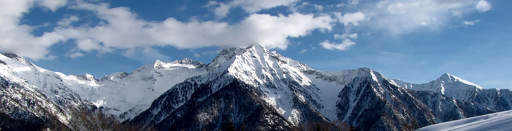Monte Voghel, Becca di Vlou and Becca Torché