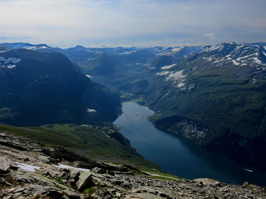 A part of Geiranger Fiord