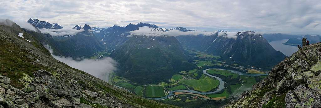 Beautiful Romsdal Valley