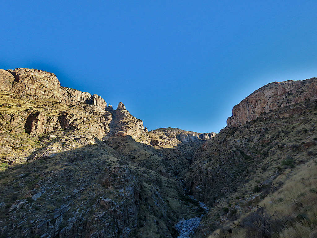 Finger Rock and the summit of Mt. Kimball