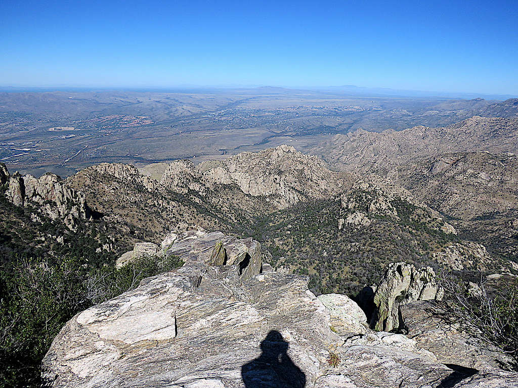 Oro Valley, looking north form the summit of Mt. Kimball