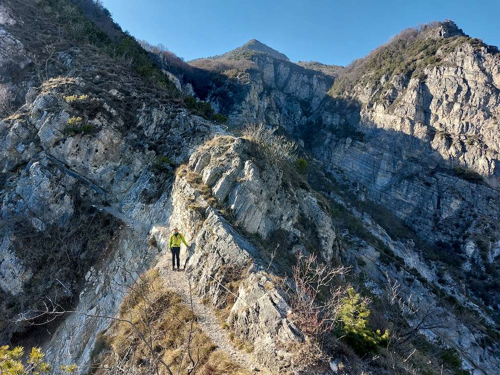 Sentiero degli Alpini, Monte Preals