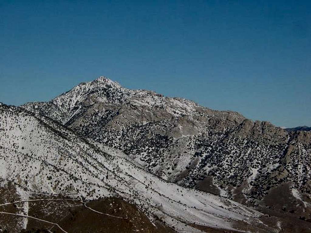 The SW Ridge of Owen's Peak...