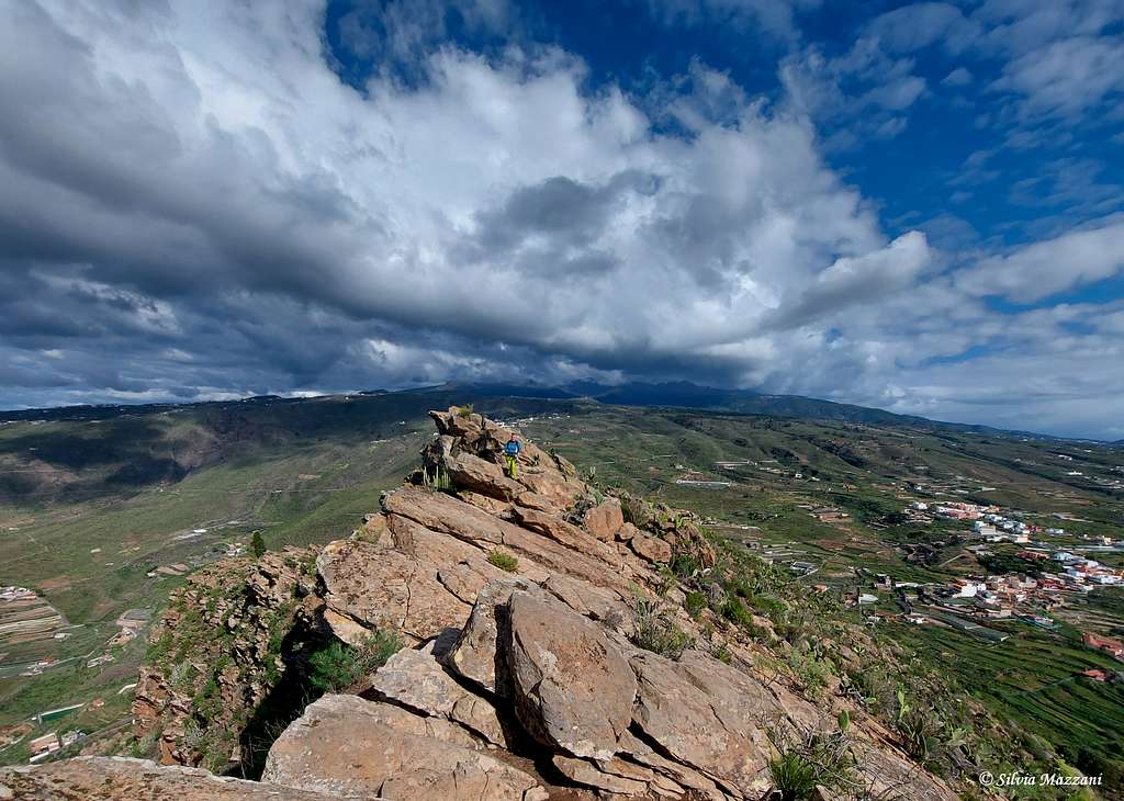 Summit of Roque de Jama