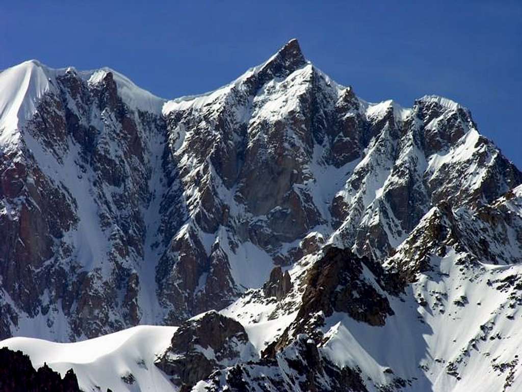 Mont Maudit (4465 m) east side
