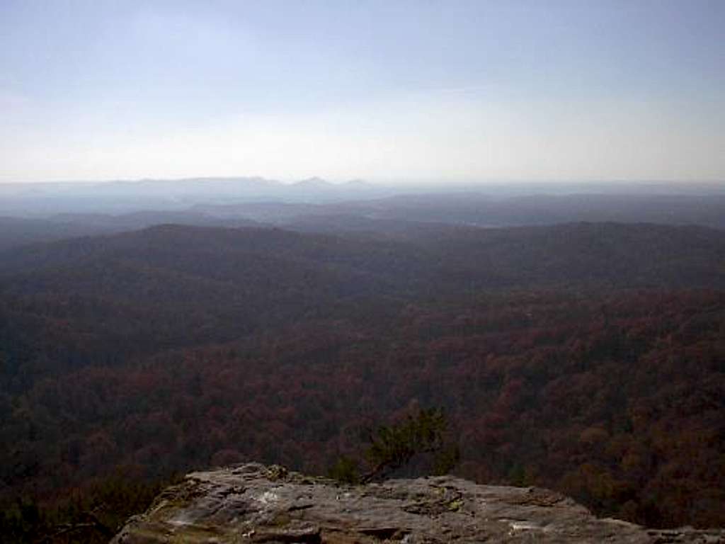 A view of the overlook from...