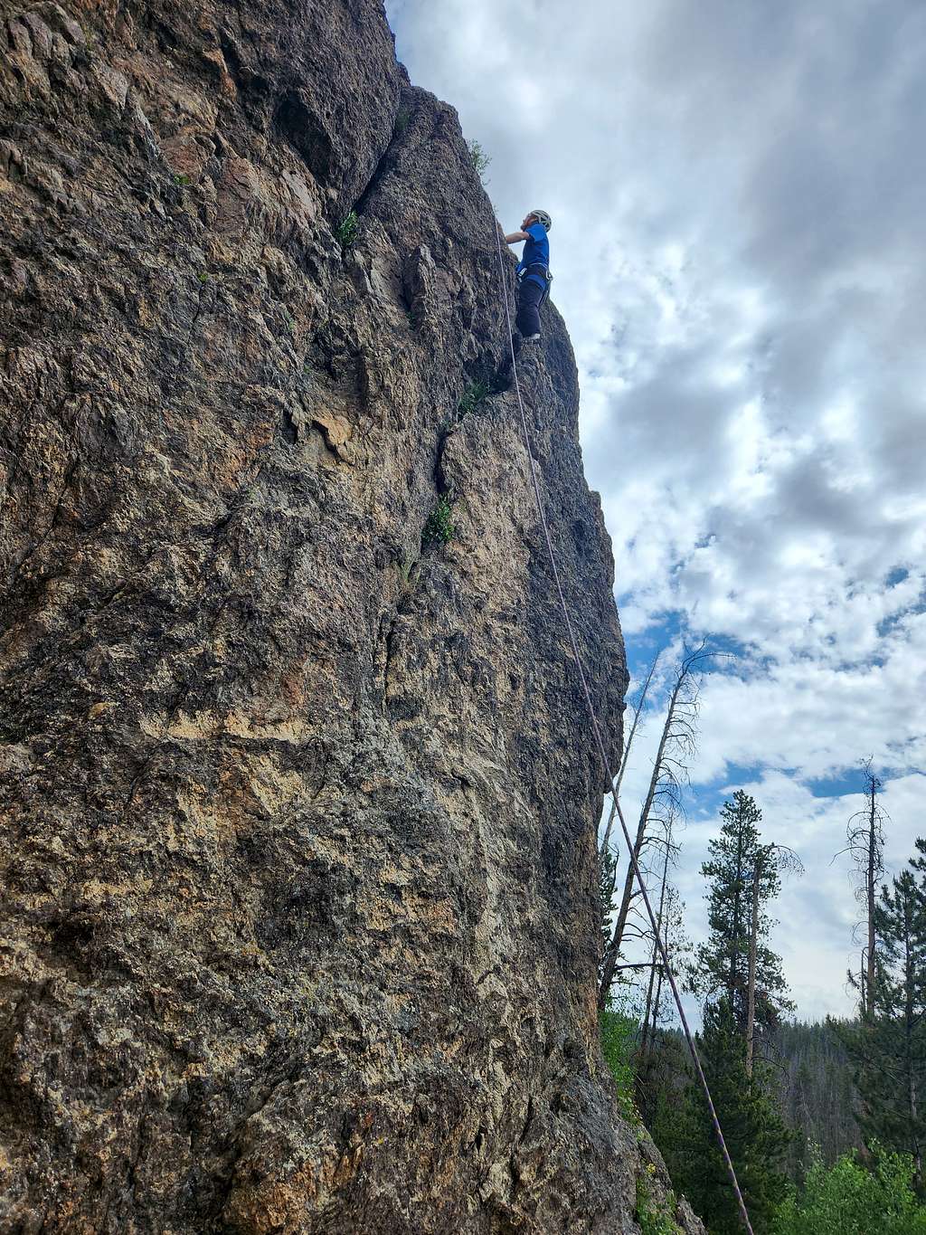 Kessler Climbing at Hurd Creek
