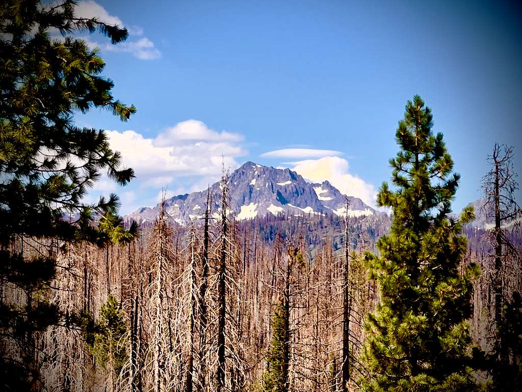 Mount Ritter From Minarets Road