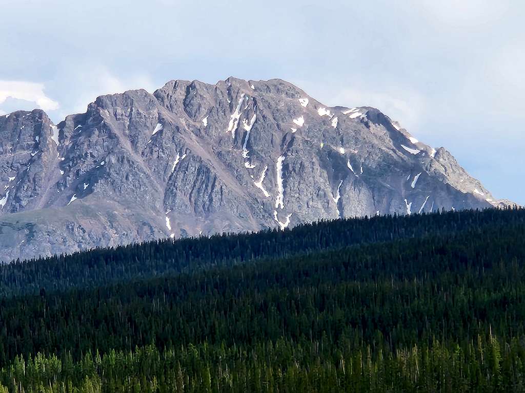 Eagles Nest as viewed from Sheep Mountain