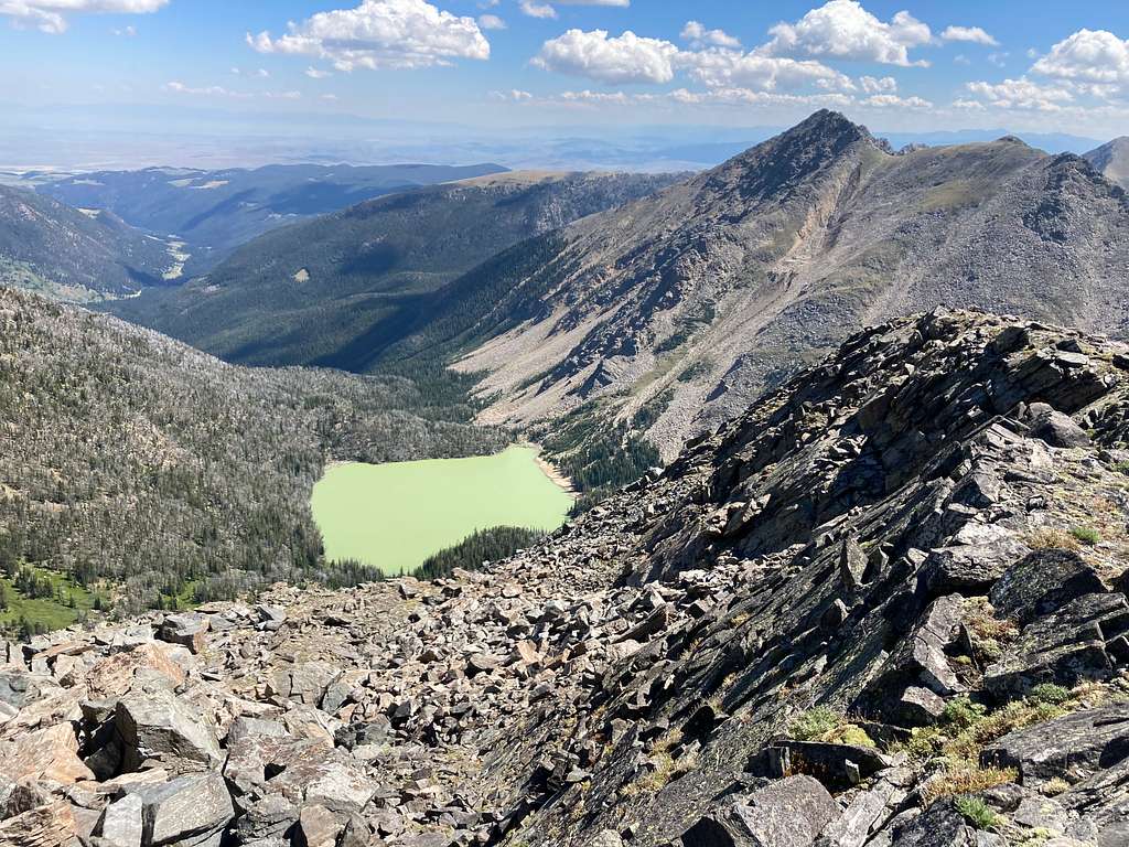 Bell Lake in the Tobacco Root Mountains