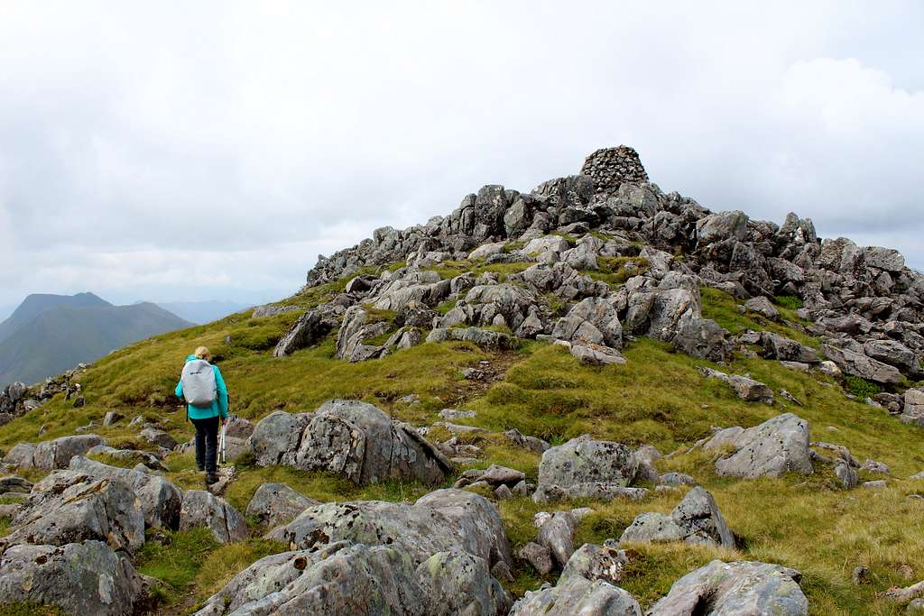 Sgurr na Ciste Duibh (1027m), Scotland