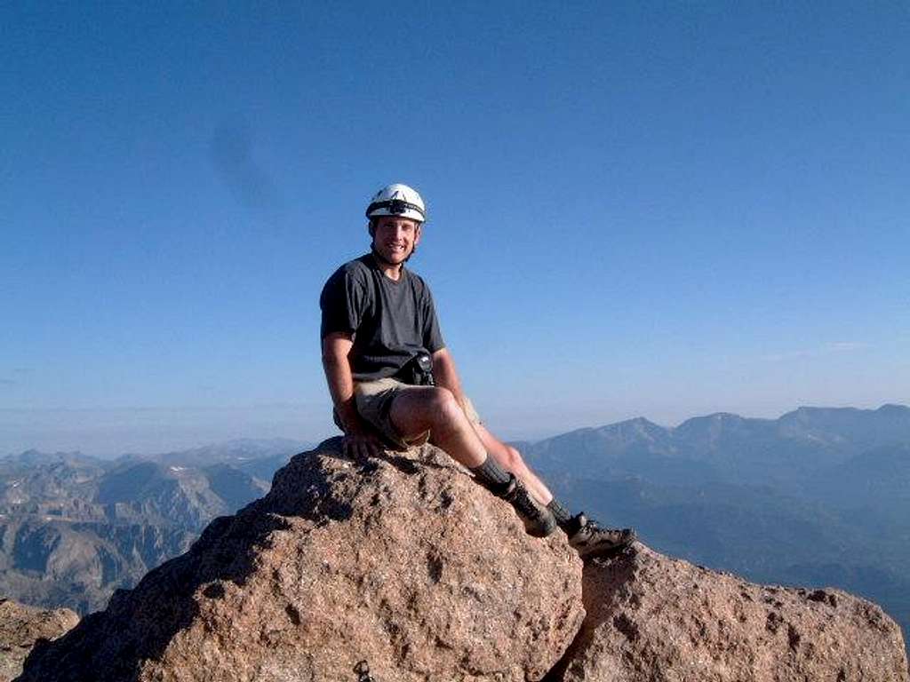 ON TOP of LONG'S PEAK