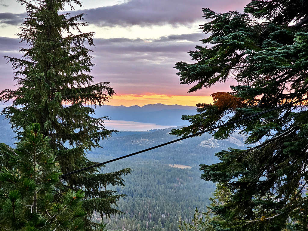 Lake Tahoe at sunrise