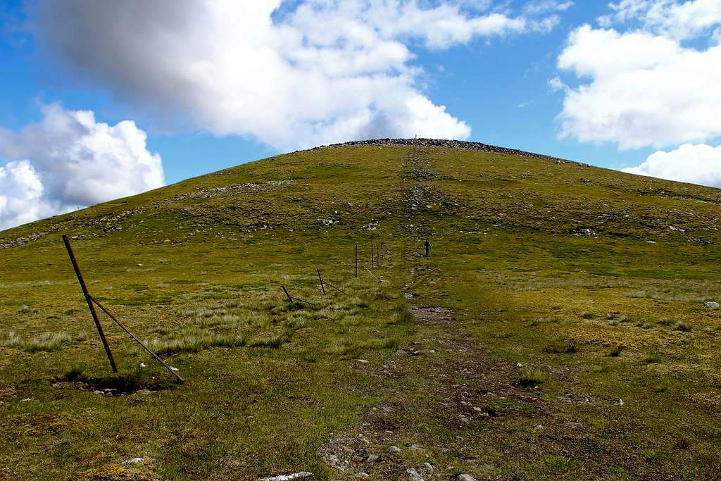 Meall Garbh (968m), Glen Lyon Scotland.