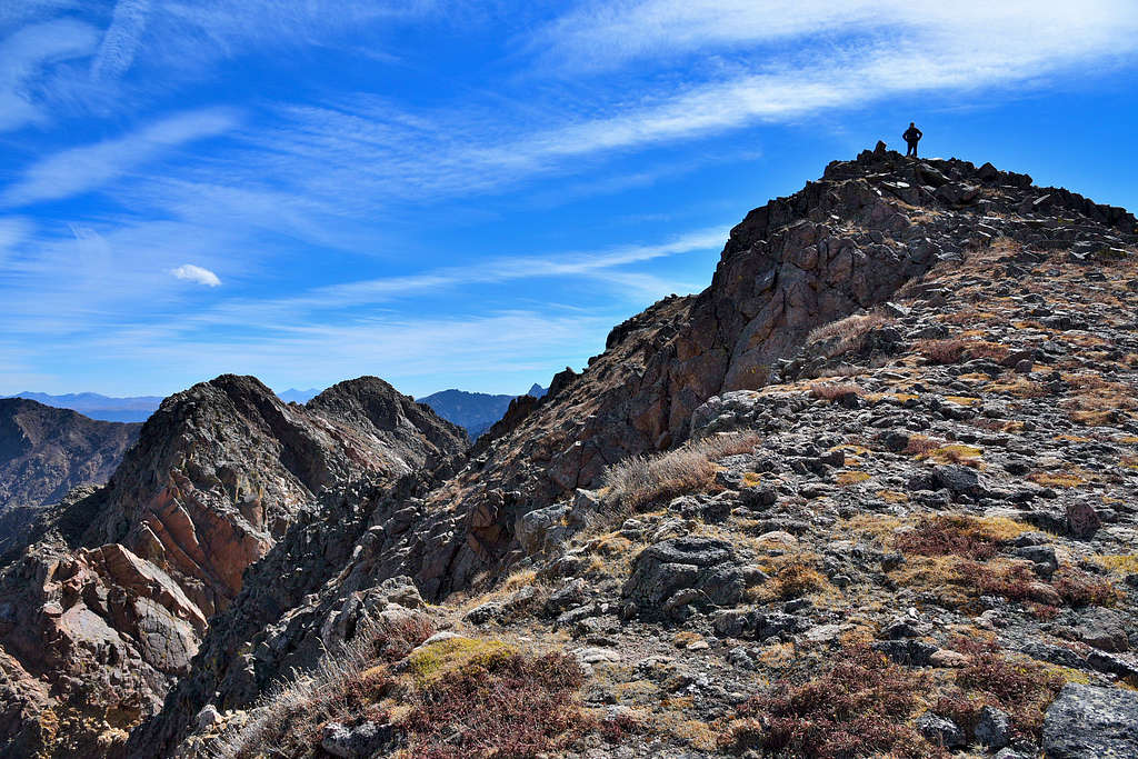 Climbing Mount Solitude  Gore Range, Colorado