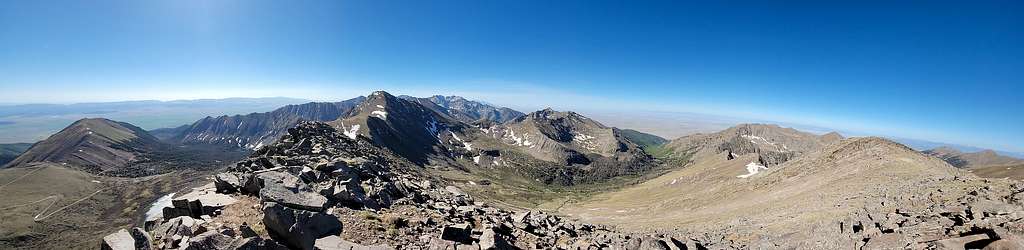 Views from top of Hermit Peak
